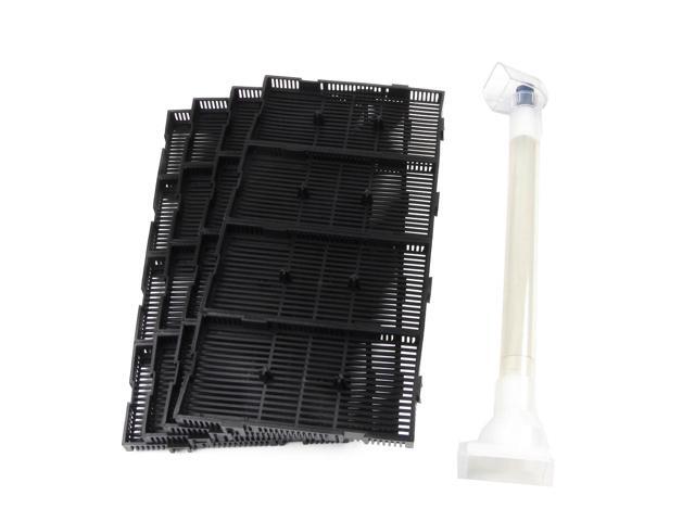 Global Bargains 16 in 1 Aquarium Black 55' x 28' x 05' Undergravel Filter w Air Line Hose
