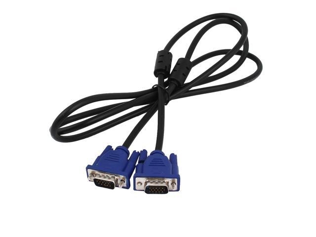 Monitor Projector 1.5m 5ft SVGA/VGA 15 Pin VGA Extension Lead Cable Male to Male photo