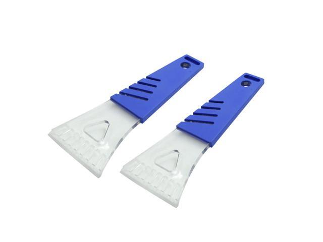 2pcs Plastic Car Windshield Snow Ice Scraper Wiper Shovel Removal Cleaning Tool