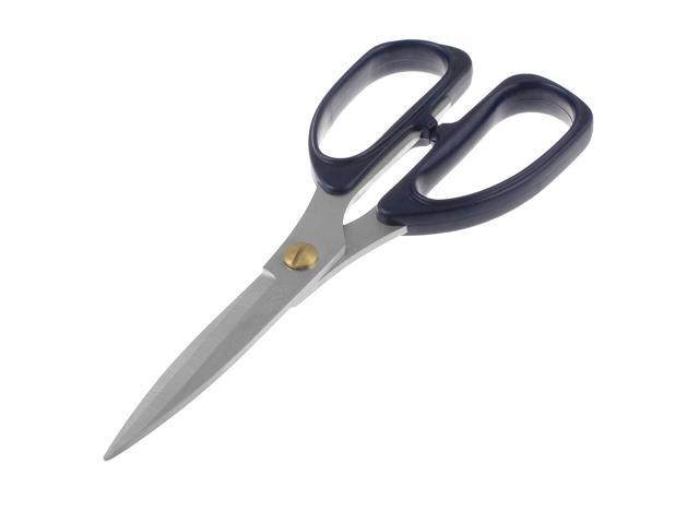 Global Bargains 75' Length Sewing Craft Paper Cutting Scissors Hand Tool Silver Tone Blue