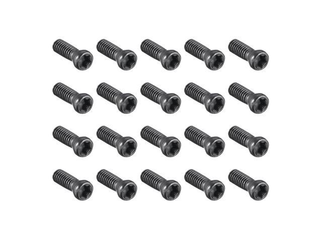 M25x8mm Torx Screws For Replaces Carbide Insert CNC Lathe Tool 129 Grade Carbon Steel 20pcs