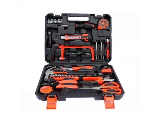 45pcs Home Repair Tool Set Daily Use Hardware Tool Kit with Tool Box Durable Long Lasting Tools Perfect for DIY Home Maintenance