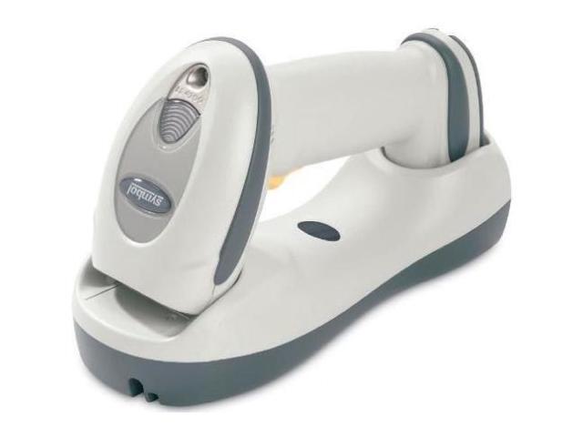 Recertified - Symbol Motorola LS4278 Wireless Cordless Barcode Reader Scanner BlueTooth WHITE FULL KIT - CRADLE DOCK + USB CABLE + WARRANTY