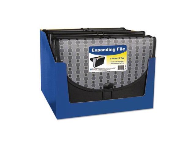 C-line Products Inc 56012 7 Pocket Fashion Circle Series Letter Size Expanding F