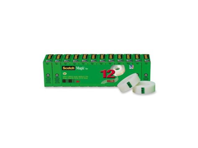 Scotch-brite Scotch Magic Invisible Tape Refills MMM810K12