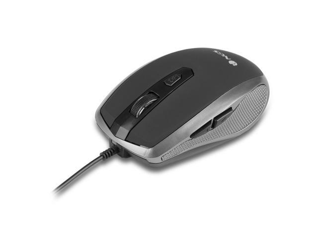 NGS Tick Wired Optical Gaming Mouse 5 Buttons + Scroll Wheel - Silver
