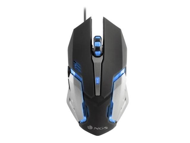 NGS GMX-100 Gaming Mouse 6 Buttons 7 Colours LED