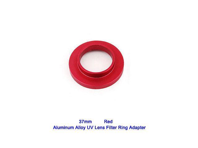 37mm Aluminum Alloy UV Lens Filter Ring Adapter For GoPro Hero 3 Hero 3+ Camera