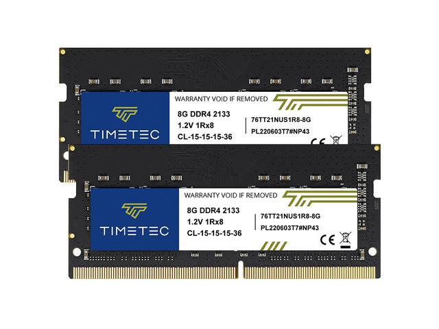 NeweggBusiness - Timetec 16GB KIT (2x8GB) DDR4 2133MHz (PC4-2133P