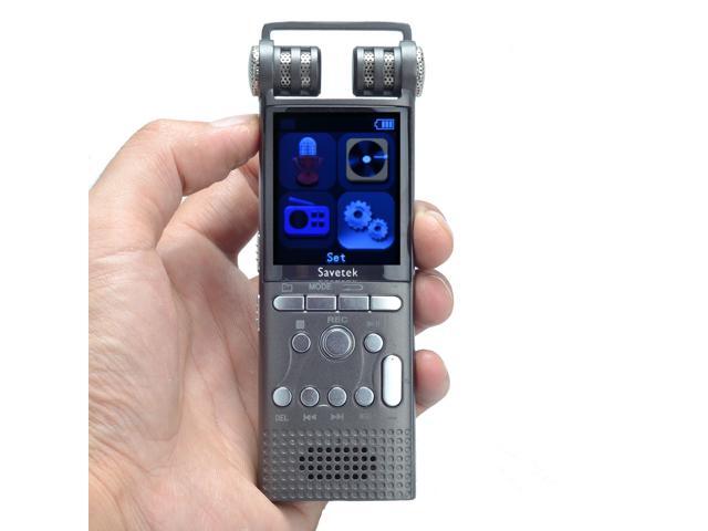 Professional Voice Activated Digital Voice Recorder 16GB USB Spy Pen Non-Stop 70hrs Recording PCM 1536Kbps,Support TF-Card, ...