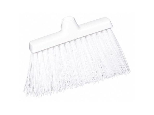 TOUGH GUY 48LZ44 Angle Broom Head White Bristle6-1/2' L