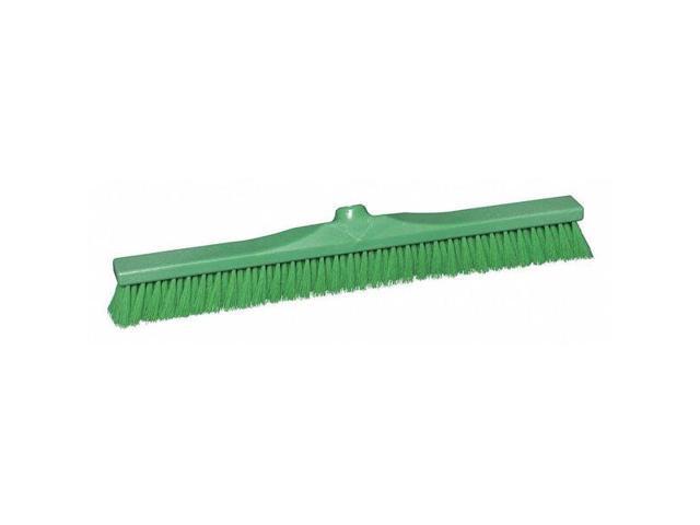 TOUGH GUY 48LZ21 Push Broom Head Green Bristle2' L