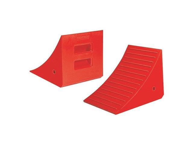 CHECKERS UC1210 Wheel Chock17' D14' H14' WOrange