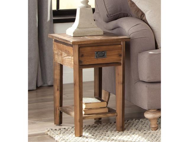 ALATERRE ARVA1320 Revive Reclaimed Chairside Table Natural