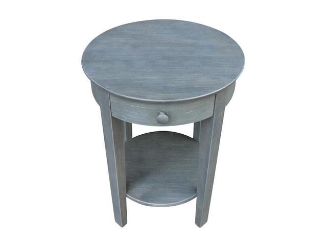 INTERNATIONAL CONCEPTS OT105-2128 Phillips Accent Table with Drawer Heather