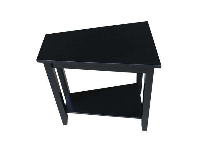 INTERNATIONAL CONCEPTS OT46-45 Keystone Accent Table Black