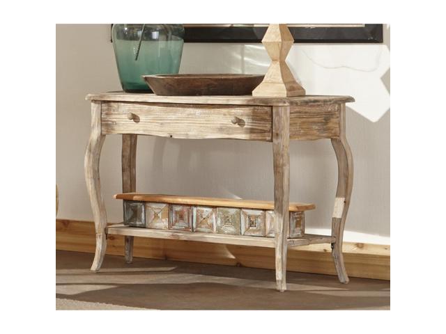 ALATERRE ARSA1425 Rustic Reclaimed Media/Console Table Driftwood