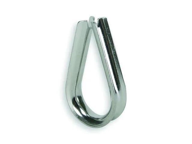 大内 NeweggBusiness - DAYTON 1DLG1 Wire Rope Thimble,1/8 In,Steel