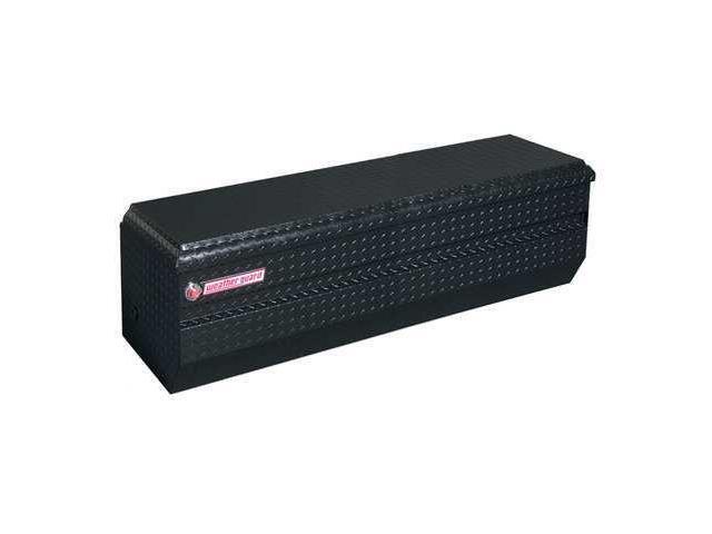 WEATHER GUARD 654-5-01 Truck Box Chest Aluminum55'WBlack120 cu ft