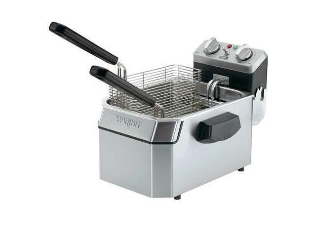 WARING COMMERCIAL WDF1000 Electric Deep Fryer120V10 Lb