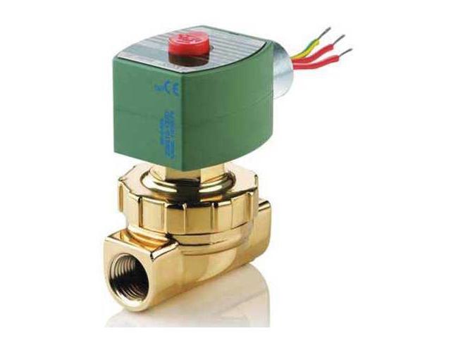 ASCO 8220G402 3/8' NPT 2-Way Steam & Hot Water Solenoid Valve 24VDC 1/2' Orifice