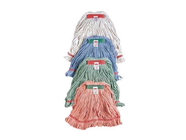 Rubbermaid - FGD21206WH00 - Super Stitch Blend Mop Heads Cotton/Synthetic White Medium