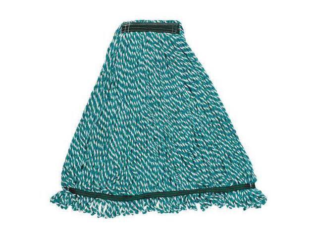 Rubbermaid - FGA85306GR00 - Web Foot String Mop Heads Microfiber Green Medium 5Green Headband 6/Ctn