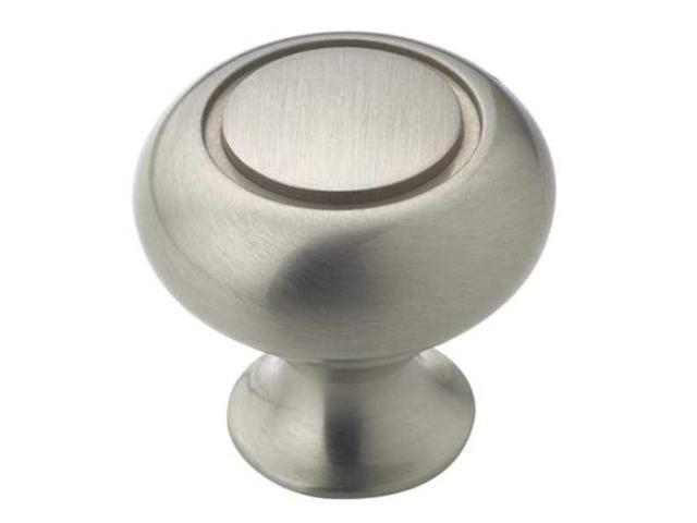 Allison Value 1-1/4 in (32 mm) Diameter Satin Nickel Cabinet Knob