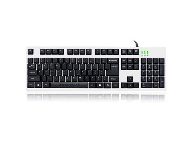Mini Wired Keyboard Motospeed K40 USB Wired Mechanical Feel Gaming Keyboard PC Desktop USB Wired for Tablet Laptop PC
