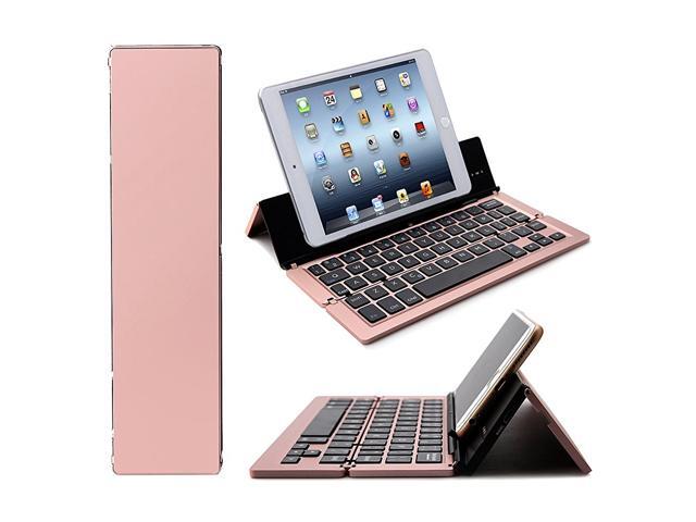 F18 Universal Mini Wireless Bluetooth 30 Folding Foldable Keyboard for iPhone iPad iOS Android Smartphone Tablet PC