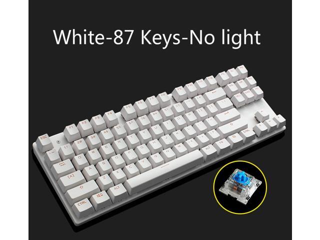 ZERO Blue Switch Advanced Mechanical Keyboard 87 Keys Professional Gaming Keyboard for Pro Gamer PC Desktop