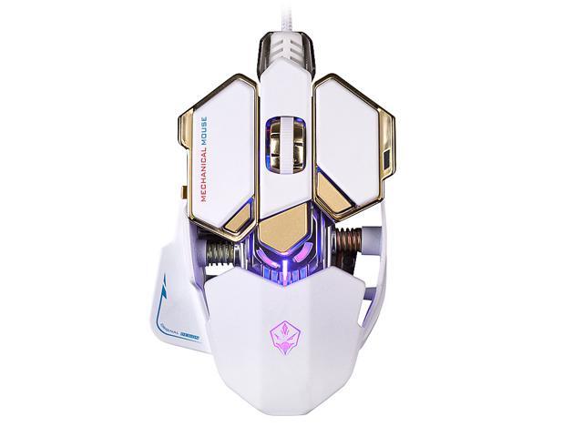 LUOM G10 Wired Gaming Mouse 9 Buttons 4 Colors Light 4000DPI Adjustable Optical Gamer Mice Computer Mouse Perfect For LOL Gamer