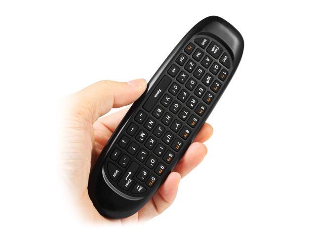 24G C120 MIC Speaker 6 Axes Gyroscope Wireless Keyboard with Air Fly Mouse for PC Smart Android TV Box SKYPE Gaming Keyboards
