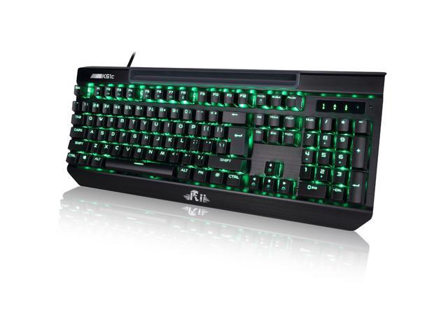 Rii K61C Backlit Wired Mechanical Gaming Keyboard with Blue Switches for Professional Gamer Teclado Mecanico