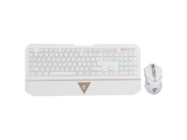 E780 Multimedia Wireless Keyboard Mouse Combos with Ultra Thin Wrist Support Keyboard Wireless Light Mouse