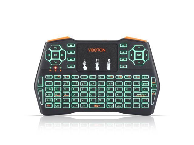 i8 Plus 24GHz Wireless Mini Backlit Keyboard Mouse Touchpad with USB for PC Xbox 360 Android TV Box