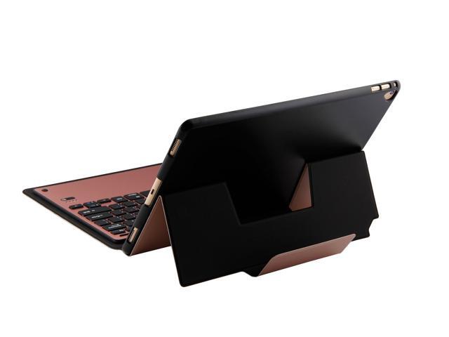 1098B Slim Aluminum Wireless Bluetooth Keyboard Tablet Case for iPad Pro 129' Bracket Stand Case Cover