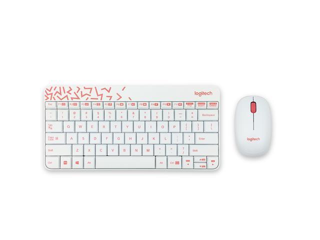 Logitech MK240 Nano Wireless Keyboard Mouse Combo Gaming Set Gamer Mice Keybord Compact Structure Design for Computer PC