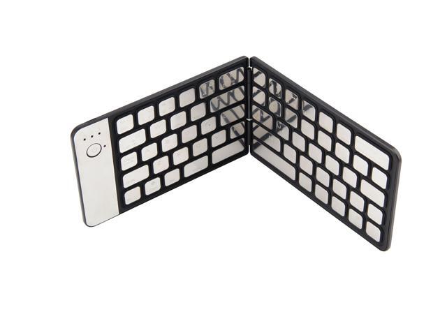 N2078 Portable Universal Ultra Thin Foldable Aluminum Alloy Bluetooth 30 Wireless Keyboard for Mobile Phone Tablet PC