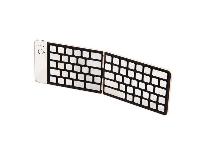 N2078 Portable Universal Ultra Thin Foldable Aluminum Alloy Bluetooth 30 Wireless Keyboard for Mobile Phone Tablet PC