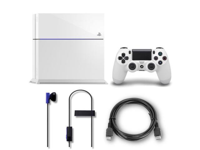 salami underjordisk stykke NeweggBusiness - Sony PlayStation 4 PS4 CUH-1115A - 500GB Console with DualShock  4 Wireless Controller - Glacier White - No Game Included