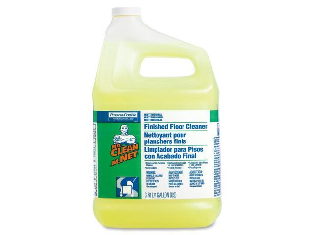 Procter & Gamble PGC02621CT Mr Clean Finished Floor Cleaner Lemon Scent 1gal Bottle 3/Carton 1 Carton