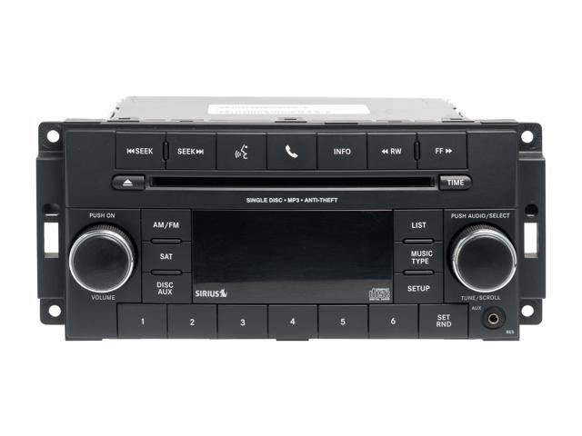 NeweggBusiness - 2018 Jeep Wrangler AMFM SiriusXM-Capable Radio CD