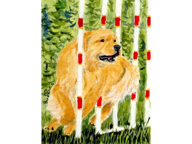 Carolines Treasures SS8906GF 11 x 15 In Golden Retriever Flag Garden Size