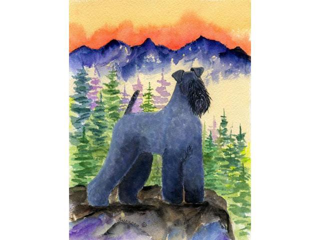 Carolines Treasures SS8223GF Kerry Blue Terrier Flag - Garden Size