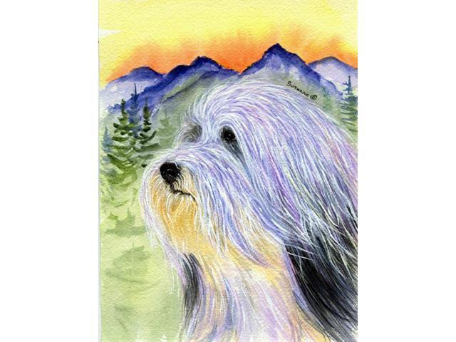 Carolines Treasures SS8244GF Bearded Collie Flag - Garden Size