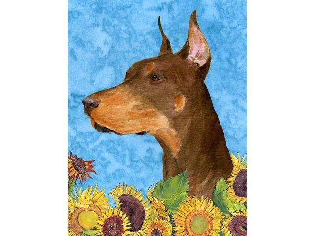 Carolines Treasures SS4237GF 11 x 15 in Doberman Flag Garden Size
