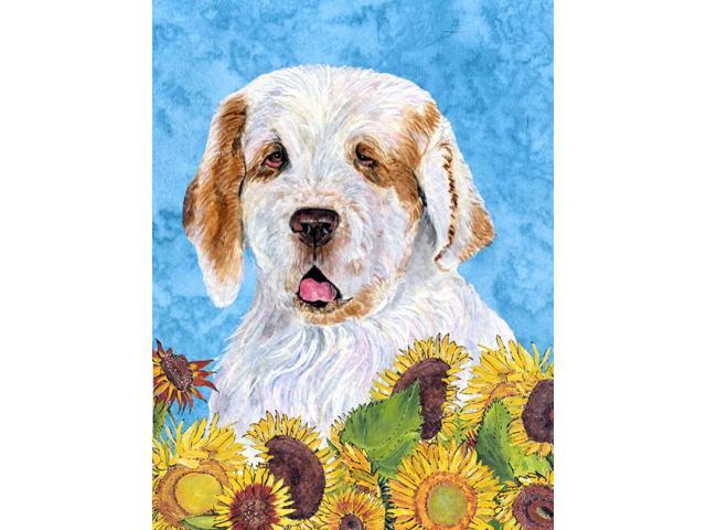 Carolines Treasures SS4133GF 11 x 15 In Clumber Spaniel Flag Garden Size