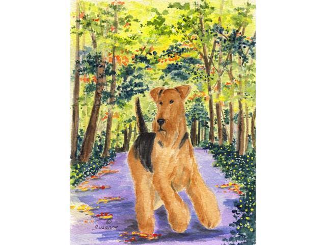 Carolines Treasures SS8208GF Airedale Flag - Garden Size 11 x 15 in