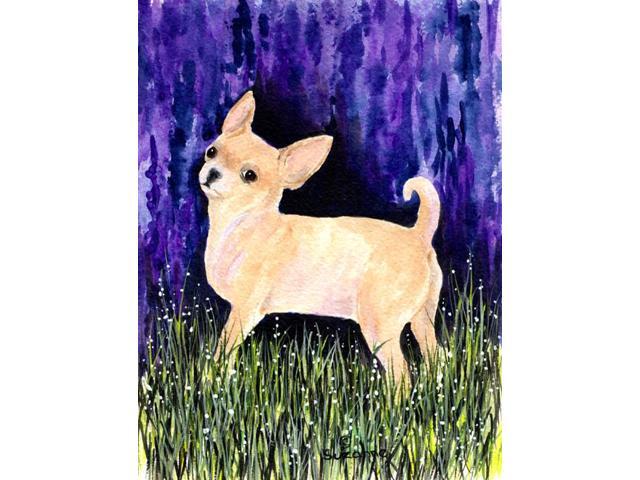 Carolines Treasures SS8514GF Starry Night Chihuahua Flag - Garden Size 11 x 15 in